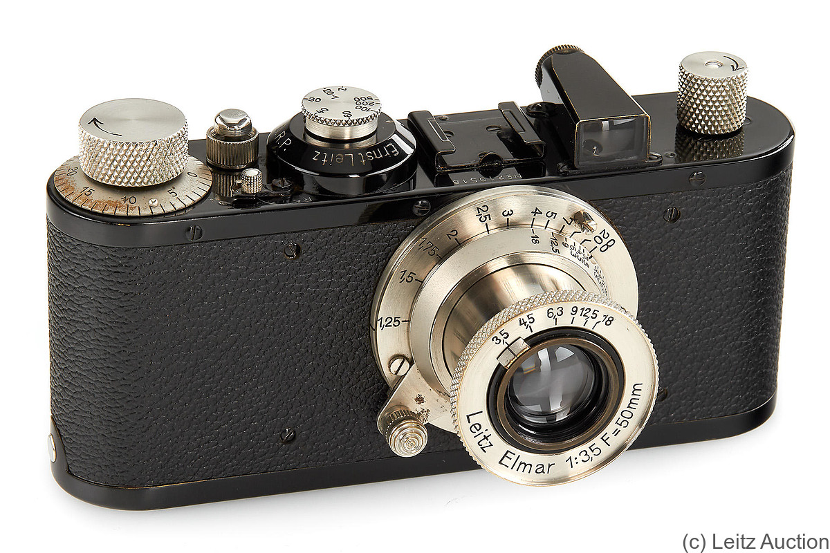 Leitz: Standard (Mod E) black camera