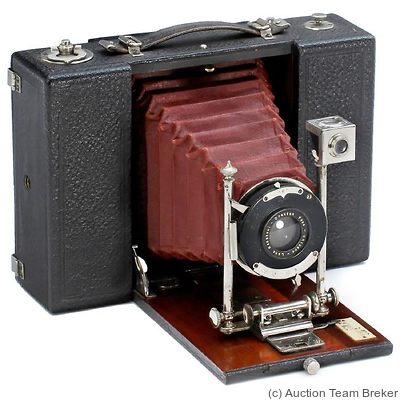 Lüttke & Arndt: Klappkamera (9x12, horizontal, rollfilm) camera