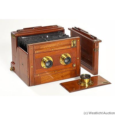Meagher: Wet Plate Stereo Camera camera