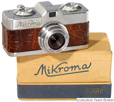 Meopta: Mikroma (colored) camera