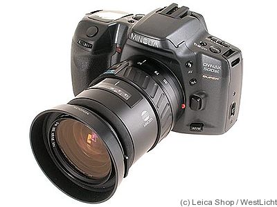 Minolta: Dynax 500 si (black) camera