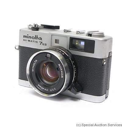 Minolta: Hi-matic 7 S II camera