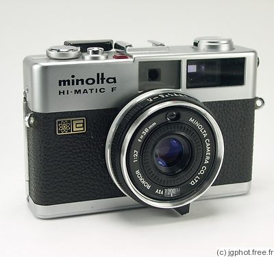 Minolta: Hi-matic F camera