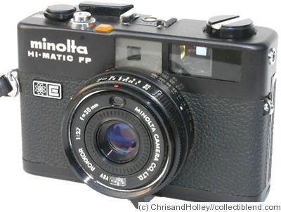 Minolta: Hi-matic FP camera