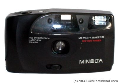 Minolta: Memory Maker III camera