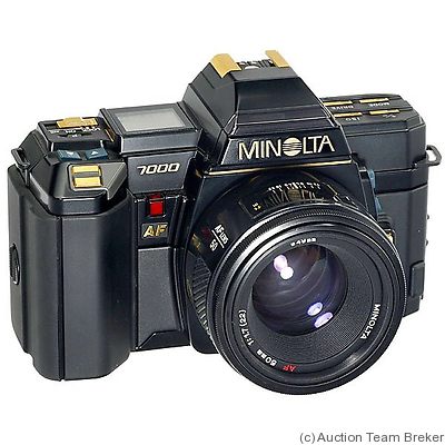 Minolta: Minolta 7000 AF Gold camera
