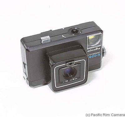 Minolta: Minolta Autopak 600X camera