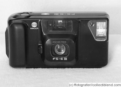 Minolta: Minolta FS-E III camera