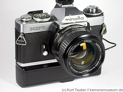 Minolta: Minolta XD-7 camera