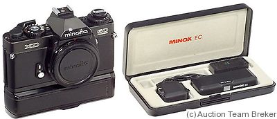 Minolta: Minolta XD black ’50th Anniversary’ camera