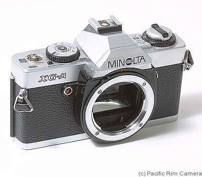 Minolta: Minolta XG-A camera