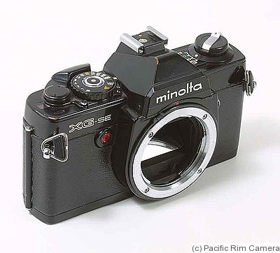 Minolta: Minolta XG-SE camera