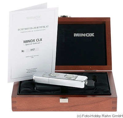 Minox: Minox CLX Special Edition camera