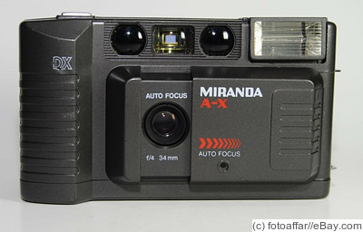 Miranda (brand): Miranda A-X camera