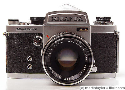 Miranda: Miranda Sensomat camera