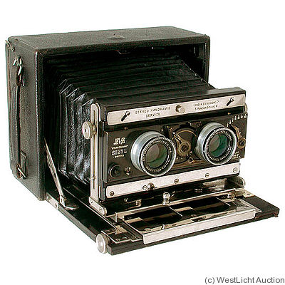 Newman & Guardia: Sibyl Stereo (folding) camera