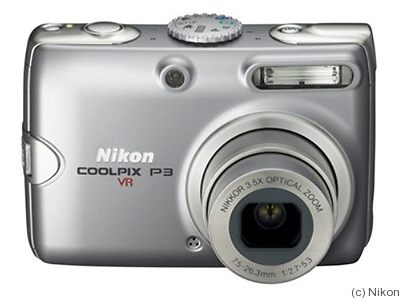 Nikon: Coolpix P3 camera