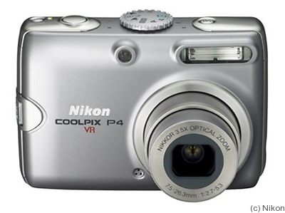 Nikon: Coolpix P4 camera