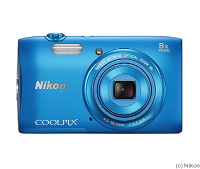 Nikon: Coolpix S3600 camera