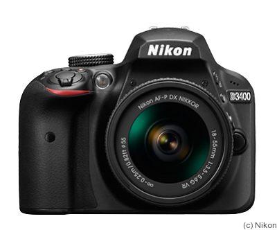 Nikon: D3400 camera
