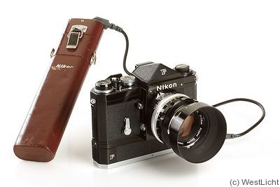 Nikon: Nikon F (eyelevel, black, F-36) camera