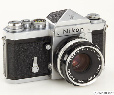Nikon: Nikon F (eyelevel, chrome, first 1000) camera