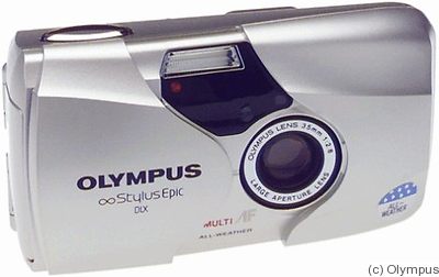 Olympus: Mju II Deluxe (Infinity Stylus Epic DLX) camera