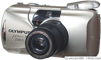 Olympus: Mju II Zoom 80 (Infinity Stylus Epic Zoom 80) Deluxe camera
