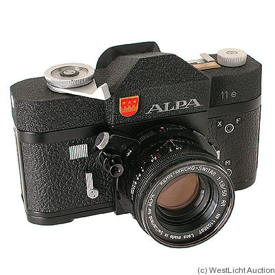Pignons: Alpa 11e (black) camera