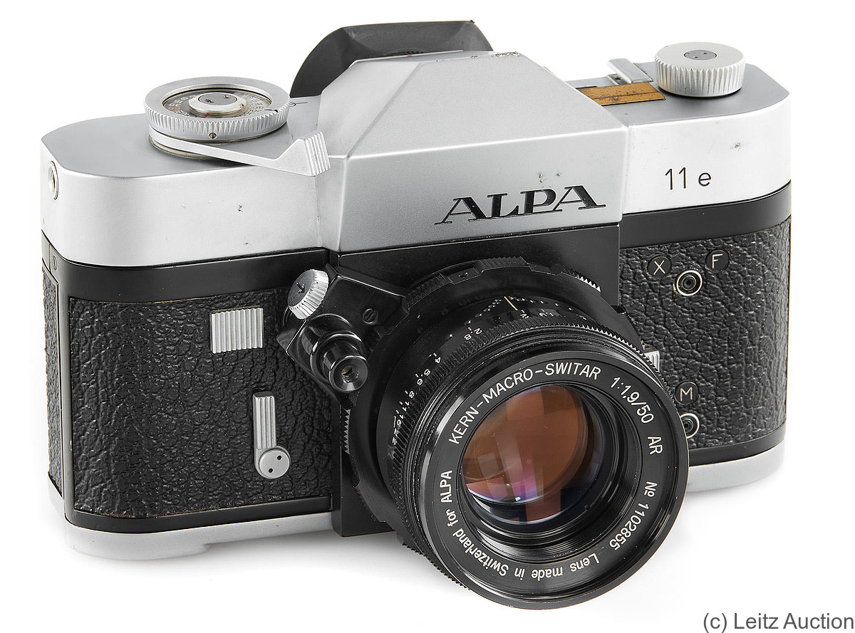 Pignons: Alpa 11e (chrome) camera