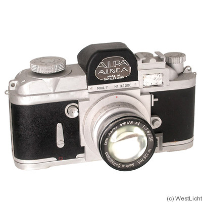 Pignons: Alpa 7 (display) camera