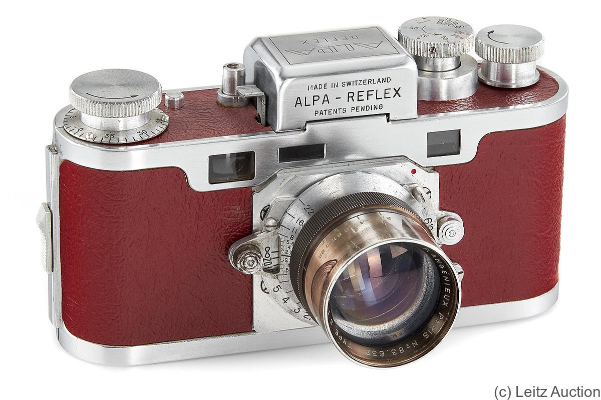 Pignons: Alpa Reflex II Red camera