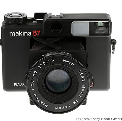 Plaubel: Makina 67 (dummy) camera