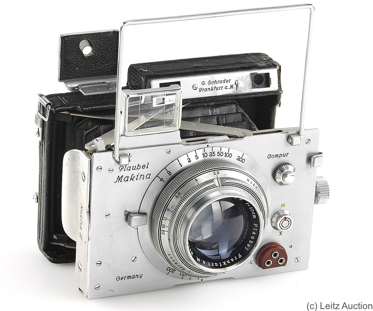 Plaubel: Makina III camera