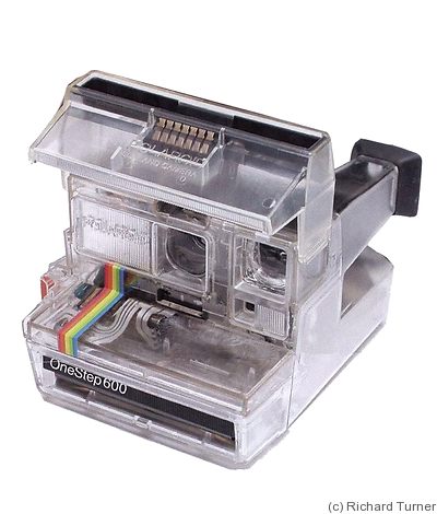Polaroid: One Step 600 (transparent) camera