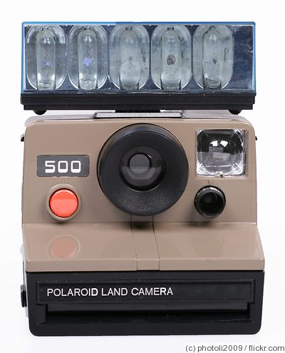 Polaroid: Polaroid 500 camera