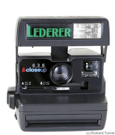 Polaroid: Polaroid 636 Close Up 'Lederer' camera