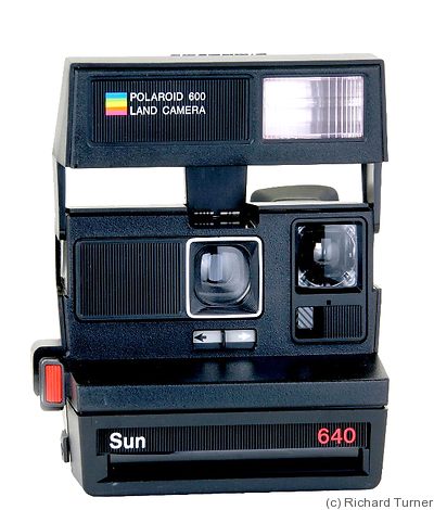 Polaroid: SUN 640 camera