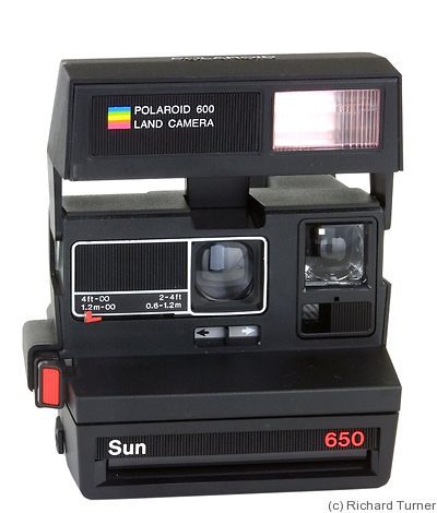 Polaroid: SUN 650 camera