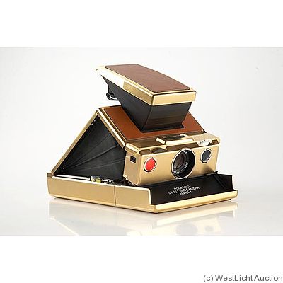 Polaroid: SX-70 Alpha 1 Gold camera