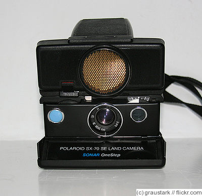 Polaroid: SX-70 Sonar One Step SE camera