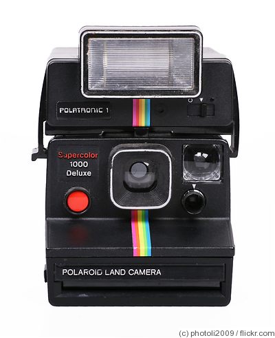 Polaroid: Supercolor 1000 Deluxe camera