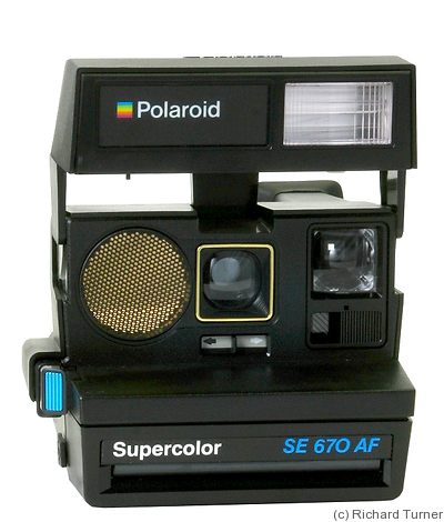 Polaroid: Supercolor 670 AF SE camera