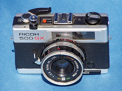 Ricoh: Ricoh 500 GX camera