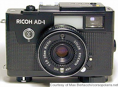 Ricoh: Ricoh AD-1 camera