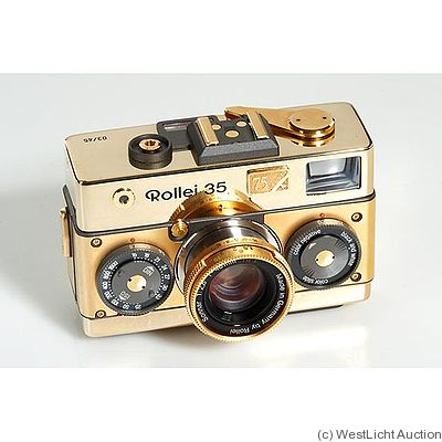 Rollei: Rollei 35 Classic Gold ’75 Years’ camera