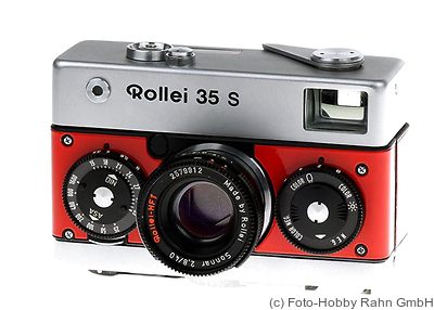 Rollei: Rollei 35 Prototype (red) camera