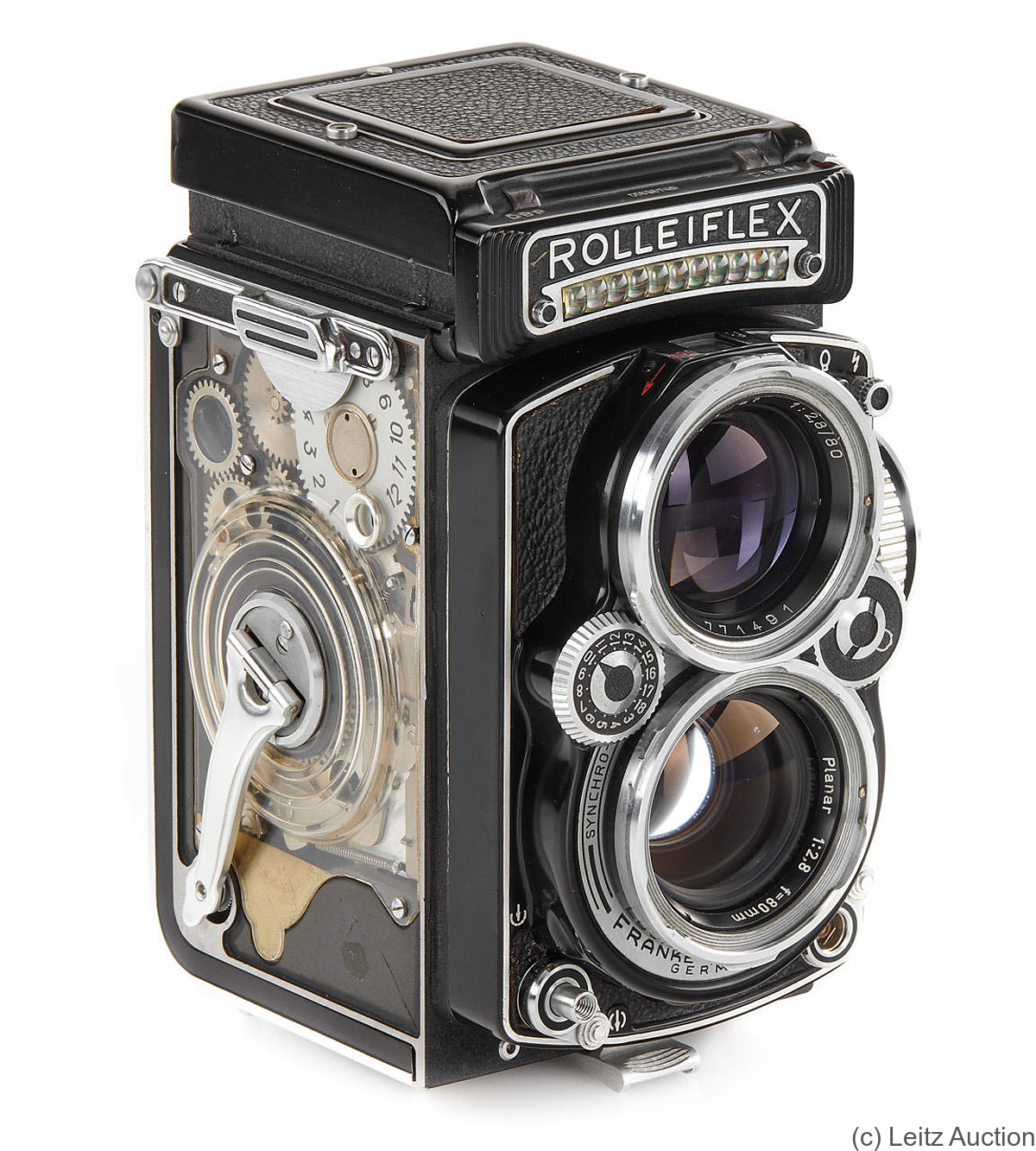 Rollei: Rolleiflex 2.8 E Display camera