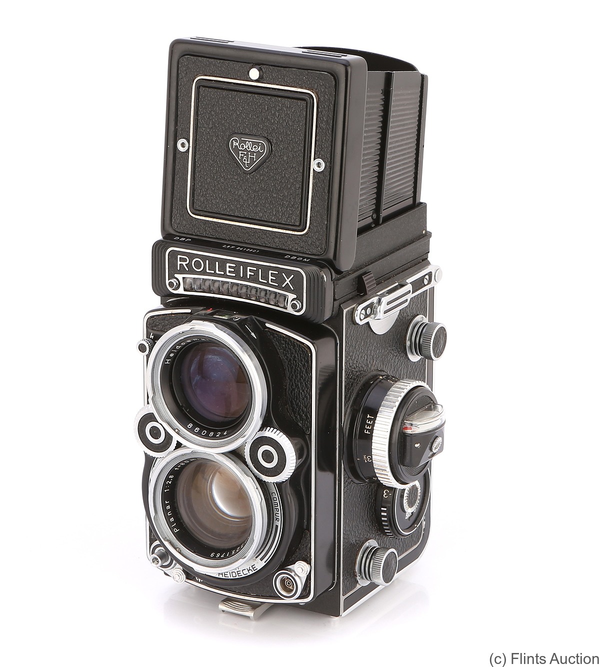 Rollei: Rolleiflex 2.8 F camera