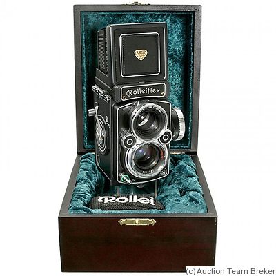 Rollei: Rolleiflex 2.8 GX Jersey (black) camera